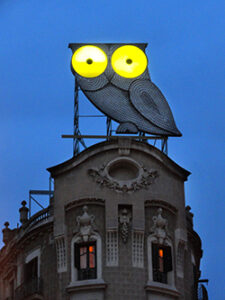 Athenas Owl, Barcelona