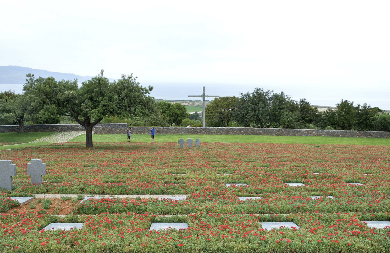 The German War Cemetery in Maleme