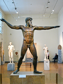 Bronze Poseidon-Zeus
