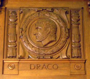 Carving of Draco