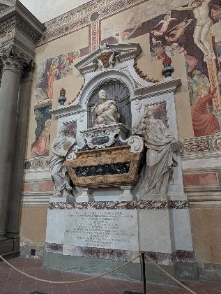 Tomb of Galileo at Santa Croce