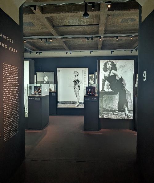 The Shoes and Famous Feet gallery at Museo Ferragamo