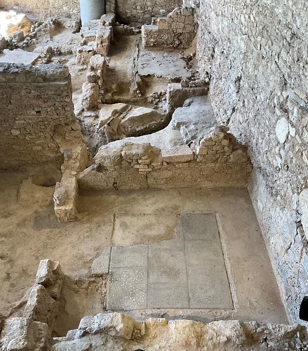 Andron from House Theta – the oldest in the excavation late 5th Century BC