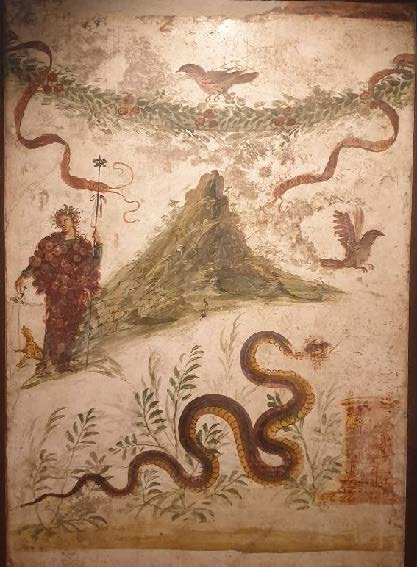 Bountiful Dionysus on slopes of verdant Vesuvius and Catalogue of Vish Mosaics