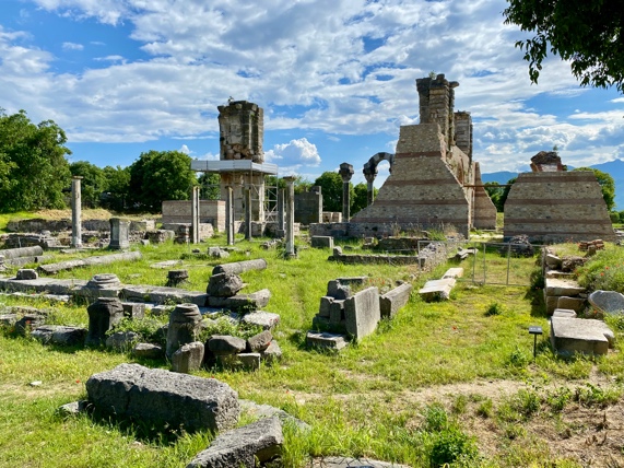 Roman Forum in Philippi / Kerry Phelan