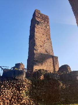 The remains of the aula regia on the Palatine