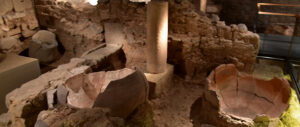 Ruins of Roman Barcelona in the Museu d'Historia