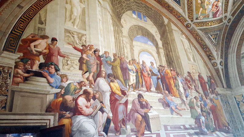 School of Athens at Vatican Museums